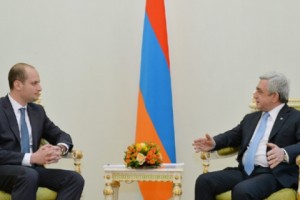 Президент принял Министра иностранных дел Грузии
