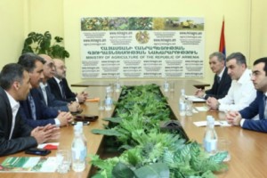 Armenia's Agriculture Minister Discusses Tomato Paste Production with Iranian Businessmen