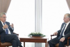 Armenian Foreign Minister Meets Former President of Austria Heinz Fischer