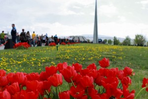 Yerevan, April 24: Tzitzernakaberd Genocide Memorial
