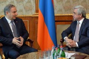 Президент принял Госминистра Ливана Мишеля-Пьера Фараона
