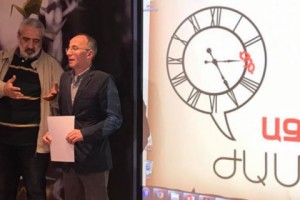 Ռեժիսոր Արա Շիրինյանը` 2017թ. «Մամուլի ազատության ժամանակ»-ի մրցանակակիր