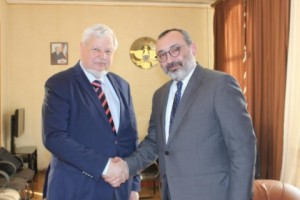 Արցախի Հանրապետության ԱԳՆ ղեկավարն ընդունել է դեսպան Կասպշիկին
