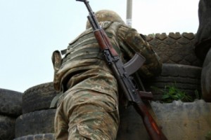 Azerbaijan Fires Mortars and D-44 Artillery Shells