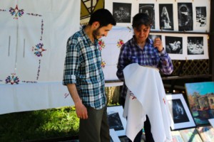 Embroideress Mayranoush: Fashioning Snippets of Nature with Needle and Thread