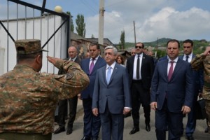 Рабочий визит Президента Сержа Саргсяна в Тавушский марз