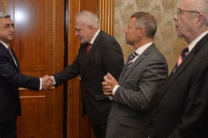 Սերժ Սարգսյանն ընդունել է ԵԱՀԿ Մինսկի խմբի համանախագահներին