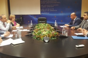 Լևոն Ալթունյանն ընդունել է Սանոֆիի պատվիրակությանը
