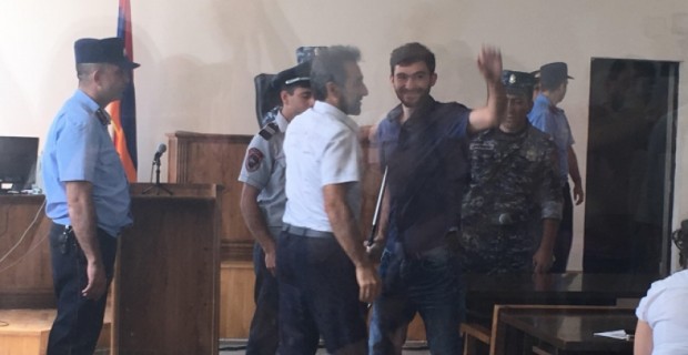 Yerevan: Sasna Dzrer Trial Continues with Shouts of “Happy Birthday Aram”