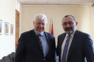 Глава МИД Арцаха принял Личного представителя Действующего председателя ОБСЕ