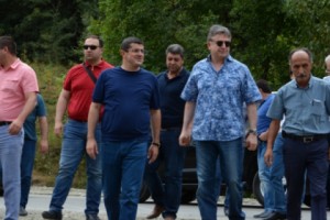 ԱՀ և ՀՀ վարչապետները Քարվաճառում մասնակցել են ջրի գործարանի հիմնարկեքին