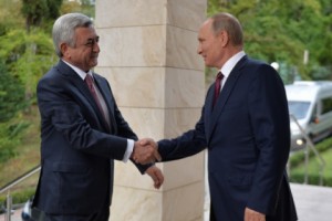 Presidents of Armenia, Russia Meet in Sochi