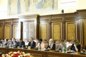 Կարեն Կարապետյանն ընդունել է ՀԲ փոխնախագահի գլխավորած պատվիրակությանը
