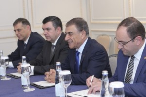 Արա Բաբլոյանը Սանկտ Պետերբուրգում հանդիպել է Իրանի Իսլամական Հանրապետության 
Մեջլիսի նախագահ Ալի Լարիջանիին