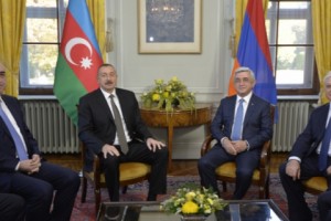 В Женеве стартовали переговоры президентов Армении и Азербайджана
