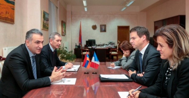 Գյուղատնտեսության նախարարն ընդունել է Ֆրանսիայի նորանշանակ դեսպան Ջոնաթան Լաքոտին