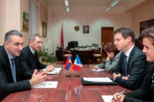 Գյուղատնտեսության նախարարն ընդունել է Ֆրանսիայի նորանշանակ դեսպան Ջոնաթան Լաքոտին