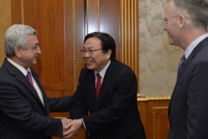 Armenian President Meets Asian Development Bank VP in Yerevan