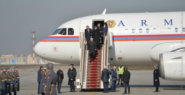 Armenian President to Meet Putin in Moscow