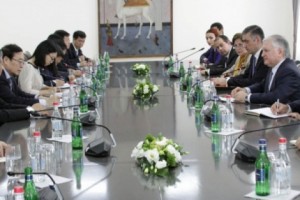 Էդ․ Նալբանդյանն ընդունել է Անվտանգության և ահաբեկչության դեմ պայքարի հարցերով Չինաստանի հանձնակատարին