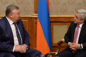 Նախագահն ընդունել է Եվրասիական զարգացման բանկի կառավարման խորհրդի նախագահին