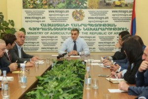 Գյուղատնտեսության նախարարությունում քննարկվել են սերմնարտադրությանն առնչվող 
հարցեր