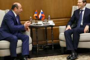 Armenian, Russian Ministers Meet in Moscow for Economic Talks