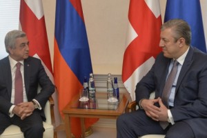 Armenian President, Georgian PM Reaffirm Cordial Relations