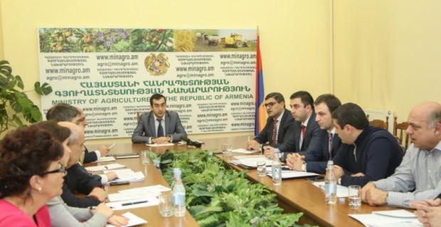 Գյուղատնտեսության նախարարությունում քննարկվել են գյուղոլորտին առնչվող ներդրումային 
նոր ծրագրերը
