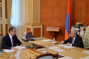 ՊԵԿ նախագահը Սերժ Սարգսյանին զեկուցել է համակարգում կատարված և կատարվելիք աշխատանքների մասին