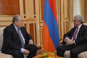Armenia's President Meets Probable Successor; Another Sargsyan