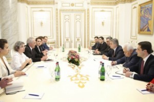 Կարեն Կարապետյանը միջազգային փորձագետների հետ քննարկել է 
գյուղատնտեսության ոլորտում ապահովագրության ներդրմանն առնչվող հարցեր
