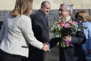 Bulgarian President and First Lady Visit Armenia