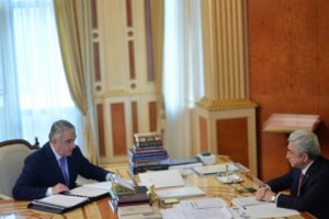 Արման Սահակյանը զեկուցել է Սերժ Սարգսյանի տված հանձնարարականների կատարման ընթացքը