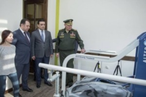Վիգեն Սարգսյանը և Ալեքսանդր Դվորնիկովն այցելել են Հայրենիքի պաշտպանի 
վերականգնողական կենտրոն