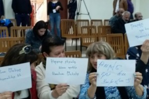 Sasna Dzrer Supporters Lash Out at State Prosecutor - &quot;You're the Turk&quot;
