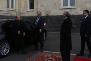 В резиденции Президента состоялась официальная церемония встречи Президента Ливана