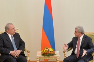 Սերժ Սարգսյանին հավատարմագրերն է հանձնել Կիպրոսի նորանշանակ դեսպանը