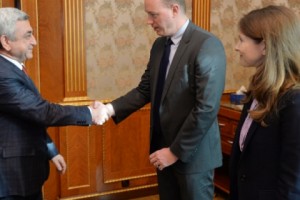 Սերժ Սարգսյանն ընդունել է ԱՄՀ հոլանդաբելգիական ենթախմբի գործադիր տնօրենին
