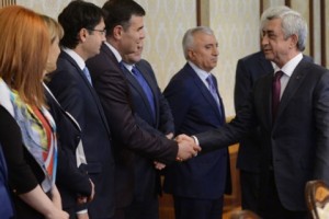 Նախագահը հանդիպել է Բարձրագույն դատական խորհրդի անդամներին
