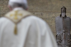 Armenian President Attends Unveiling of St. Gregory of Narek Statute at the Vatican
