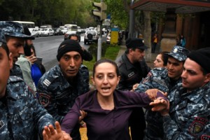 Ереван: акции мирного неповиновения