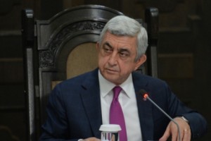 Serzh Sargsyan Responds to Protests; Calls for Dialogue