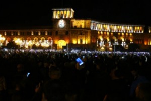 Live Feed - Yerevan Protest Rally