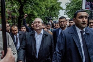 Armenian President Calls for Unity on April 24