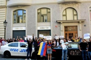 Diaspora Dissent: Anti-Serzh Rallies in Prague, New York and Glendale