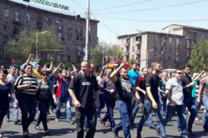 Քաղաքացիական անհնազանդության գործողությունները Գ. Նժդեի 
հրապարակում եւ 
համանուն փողոցում