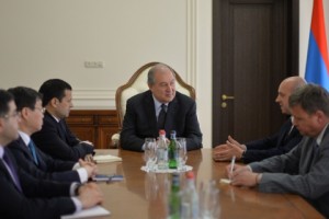 Արմեն Սարգսյանն ընդունել է ԱՊՀ մի շարք երկրների դեսպանների