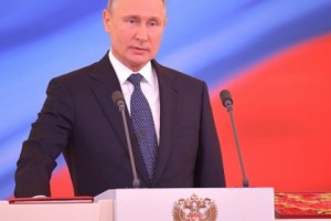 Կրեմլում տեղի է ունեցել Վլադիմիր Պուտինի երդմնակալության արարողությունը