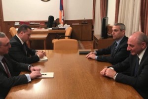 Բակո Սահակյանն ընդունել է արտաքին գործերի նախարար Զոհրաբ Մնացականյանին
